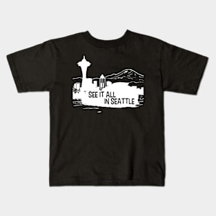 See It All In Seattle Kids T-Shirt